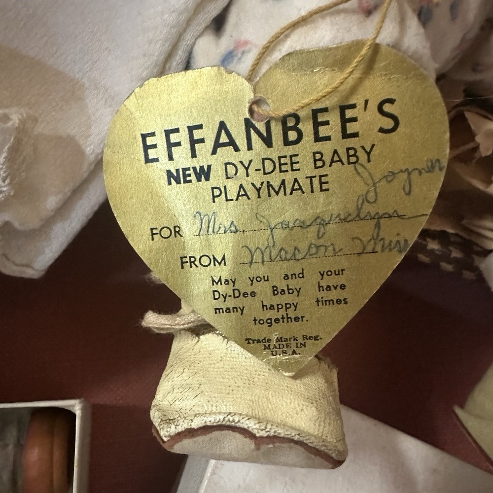 Effanbee 1930's Dy Dee 15in Drink and Wet Doll with MANY Original Accesories - Picture 8 of 15